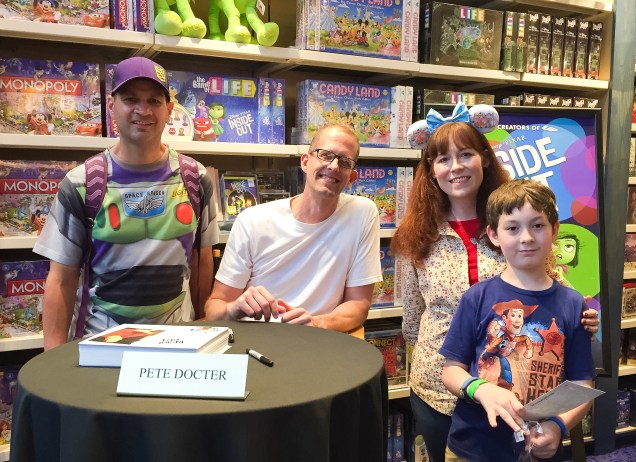 Pete Docter Disney Springs